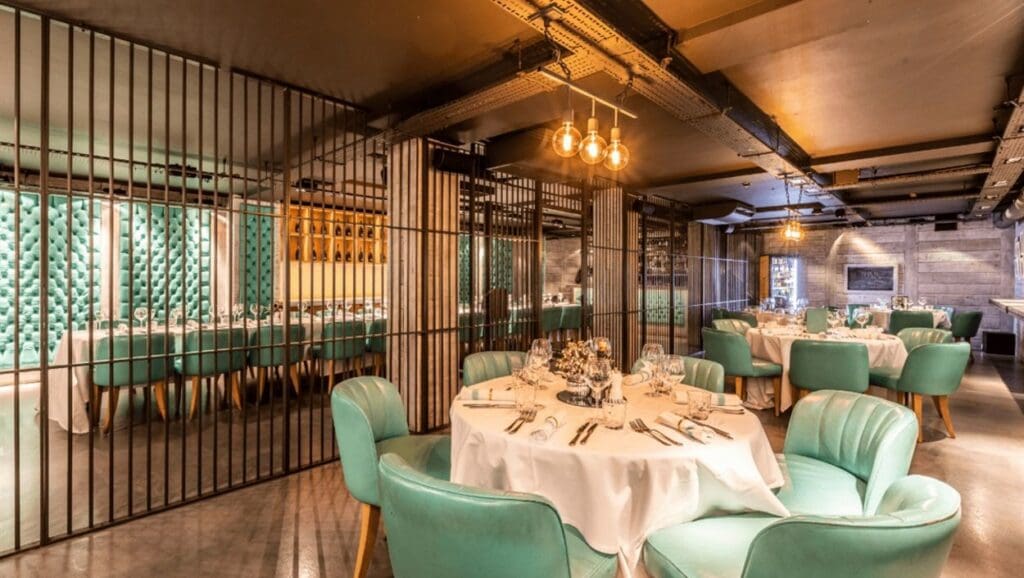 Riva Blu Liverpool interior